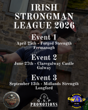 Load image into Gallery viewer, Irish Strongman League 2026 Ticket - Comp 3
