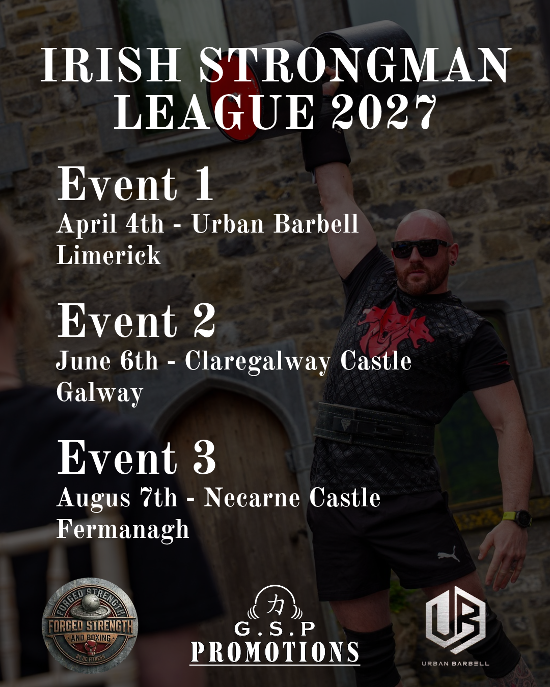 Irish Strongman League 2027 Ticket