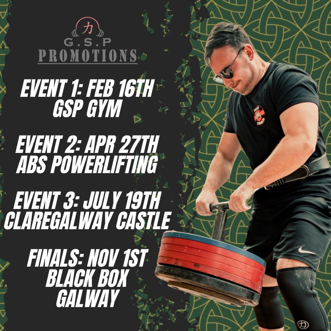 Irish Strongman League 2025 Ticket