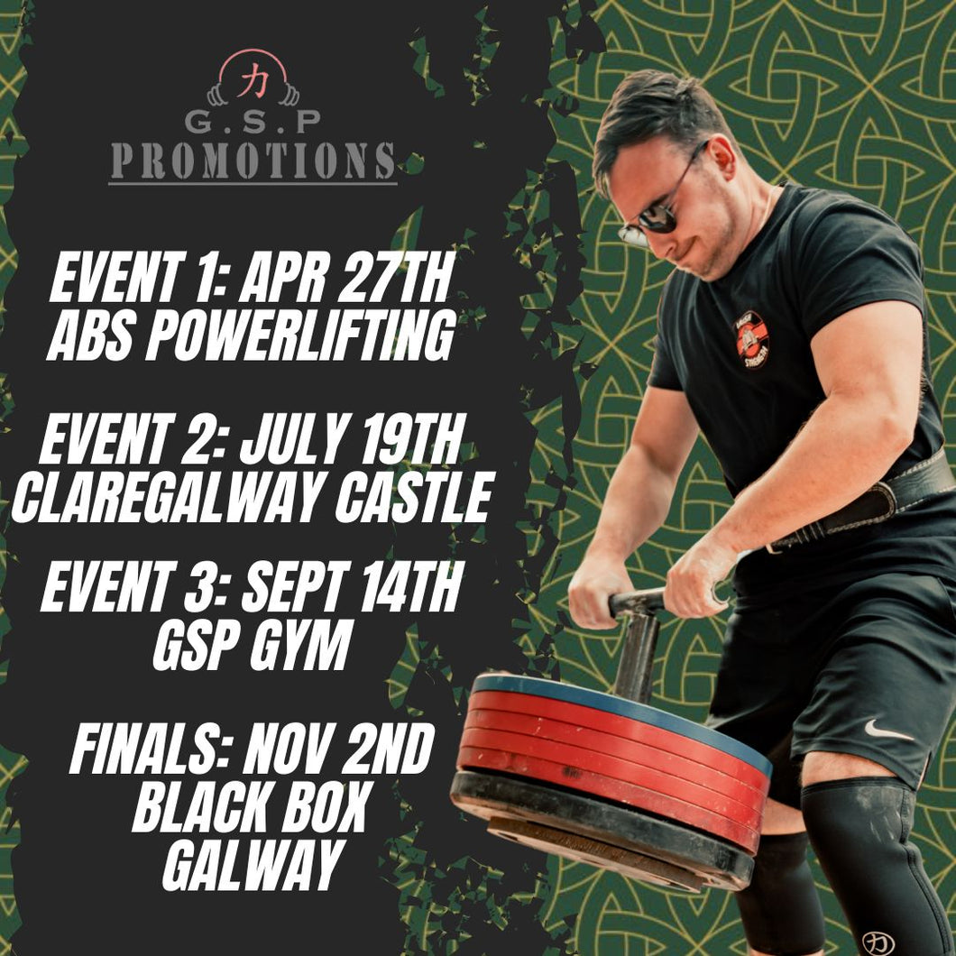 Irish Strongman League 2025 Ticket